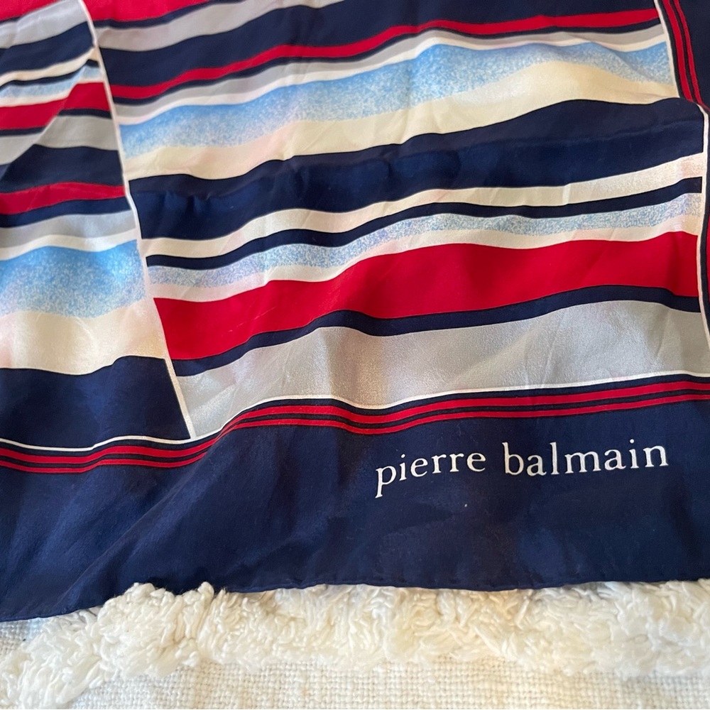 Pierre Balmain Multicolor Striped Accessory